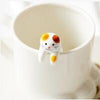 Ceramic Hanging Cat Teaspoon